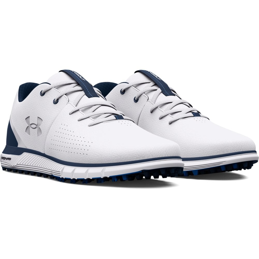 Under Armour HOVR Fade 2 SL Golf Shoes, White Academy, Spikeless