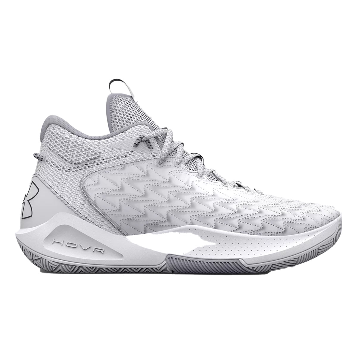 under armour hovr basketball shoes white
