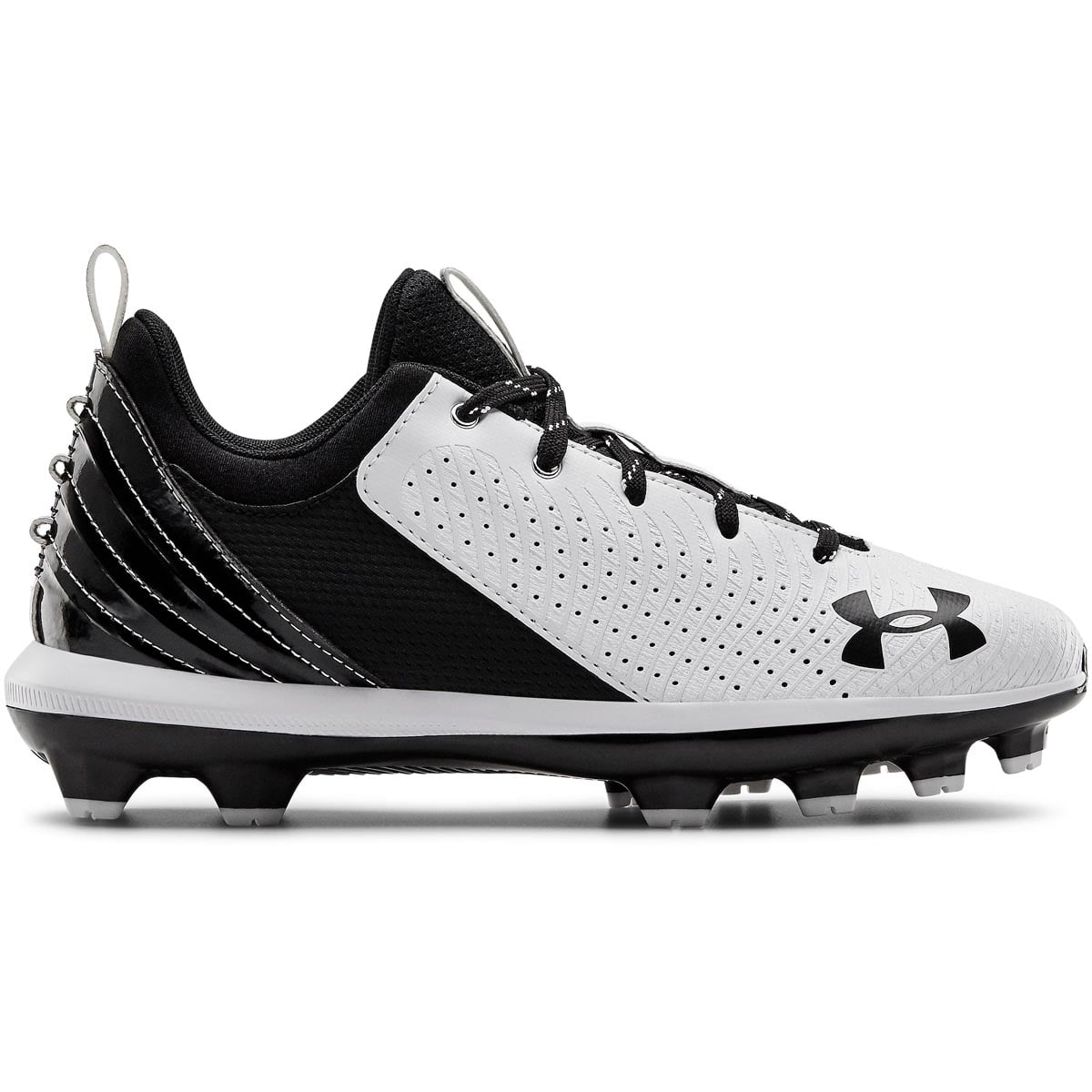 Under Armour Boys' Harper 7 Low Jr. TPU Baseball Cleats - Black, 5