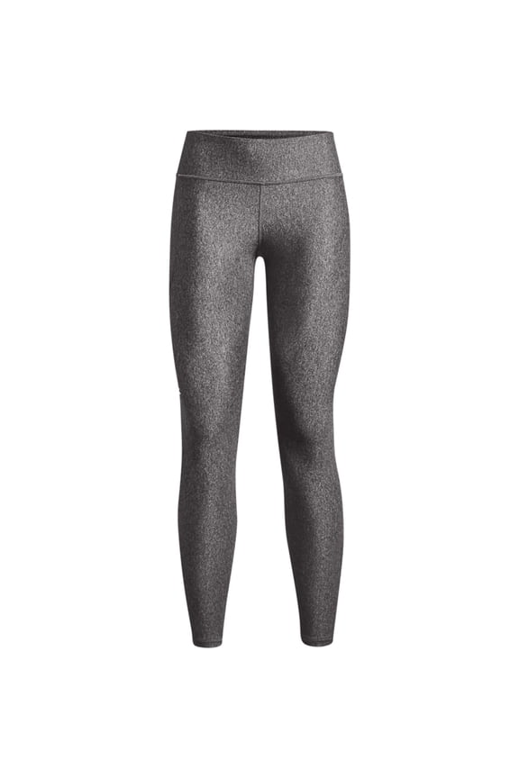 Heatgear Armour Mid Pocketed Leggings, Charcoal Light Heather/White, X-Small