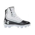 thumbnail image 1 of Under Armour Highlight RM 3021201-002 Kids Black White Football Cleats 5 DSG444, 1 of 6