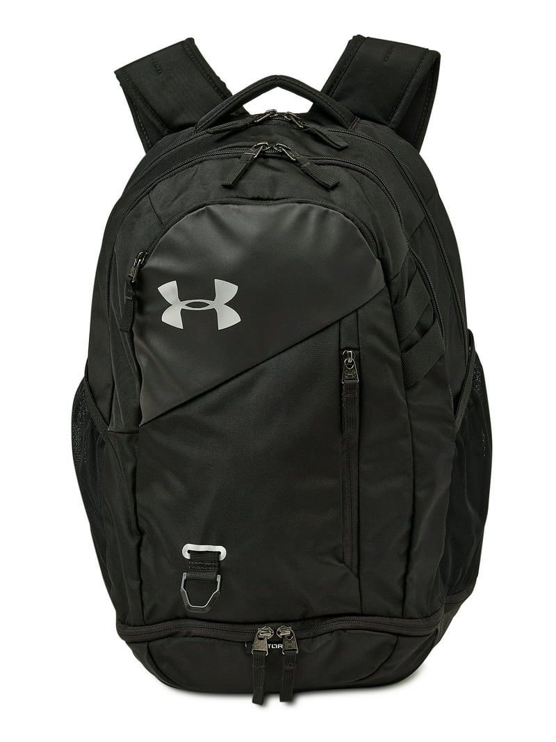 Under Armour Hustle 4.0 Unisex Adult Backpack Black Silver Walmart