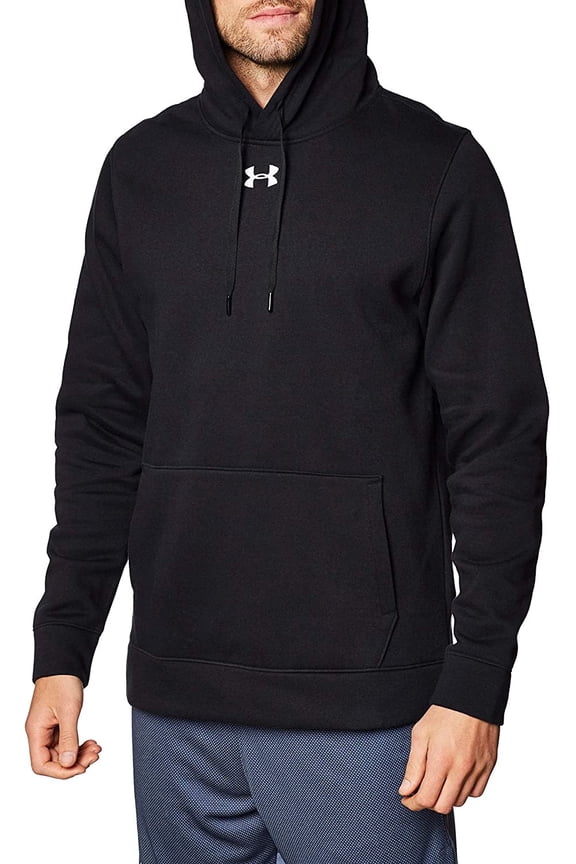Hustle Fleece Team Hoodie Mens 1300123 - Black - S