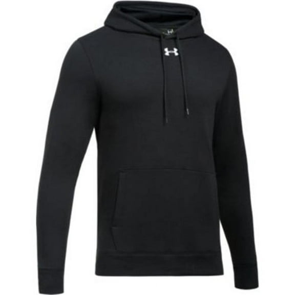 Under Armour Hustle Fleece Team Hoodie Mens 1300123 - Black - XL