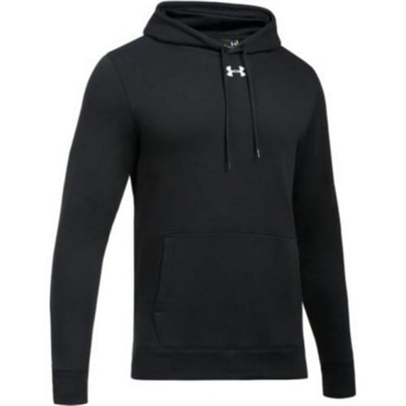 Under Armour Hustle Fleece Team Hoodie Mens 1300123 - Black - XL