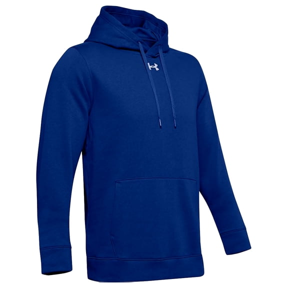 Under Armour Hustle Fleece Team Hoodie Mens 1300123 - Royal - XXL