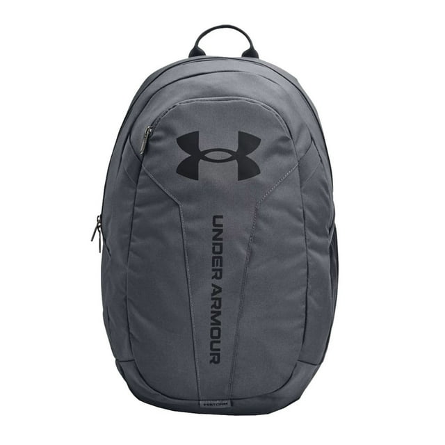 Under Armour Hustle Light Backpack Rucksack School Sports Bag Grey/Black