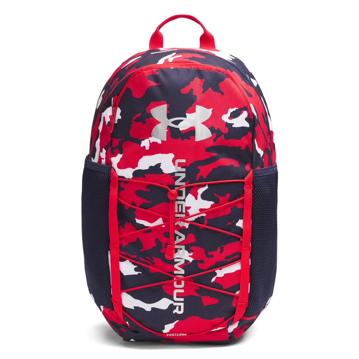 NWT Under Armour UA Hustle Sport Unisex Backpack 1364181 Navy Red Under Armour Hustle Sport 6.0 Backpack | Academy main image 4