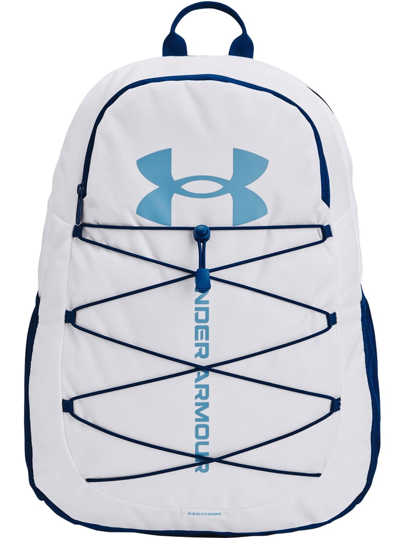 Under Armour Hustle Sport Backpack (Wht/Varsity Blue/Blizzard