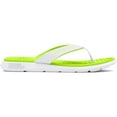 thumbnail image 1 of Under Armour Ignite Marbella Women's Flip Flop Sandals Color: Yellow Size: 10, 1 of 4