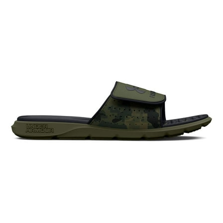 Under Armour Ignite Pro Freedom Men's Slides Color: Marine Green Black Size: 7