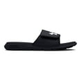 thumbnail image 1 of Under Armour Ignite Pro Men's Slide Sandals Color: Black Black White Size: 12, 1 of 4