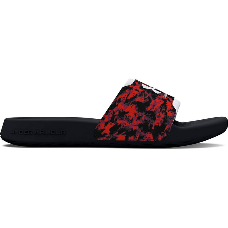 Under Armour Ignite Select Graphic Slides Men s Sandals Color Black White Size 15 Walmart