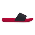 thumbnail image 1 of Under Armour Ignite Select Graphic Slides Men's Sandals Color: Inferno Red Size: 12, 1 of 4