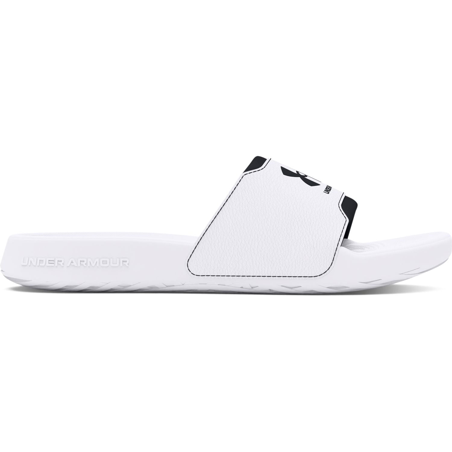 Under Armour Ignite Select Men\'s Slide Sandals White Size 18 New Under Armour UA Ignite Select Slides - Top4Running.com main image 3