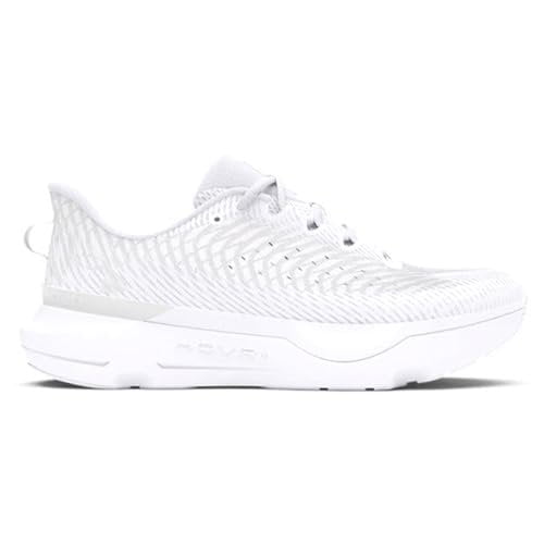 Under Armour Men's Infinite 6, 100 White/Distant Gray/Halo Gray, 10.5, US