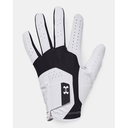 Under Armour Iso-Chill Golf Glove Regular White/Black Medium/Large