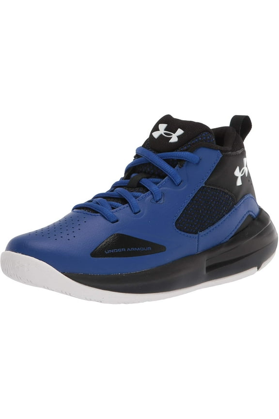 LOCKDOWN 5 BASKETBALL SHOE - KIDS' Royal Black White 3YNWT