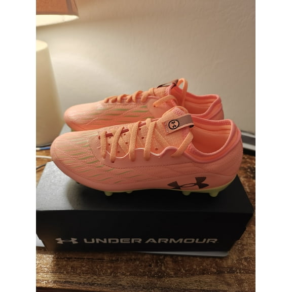 Under Armour Kids' Soccer Cleats, Molded, Black, Size 6Y