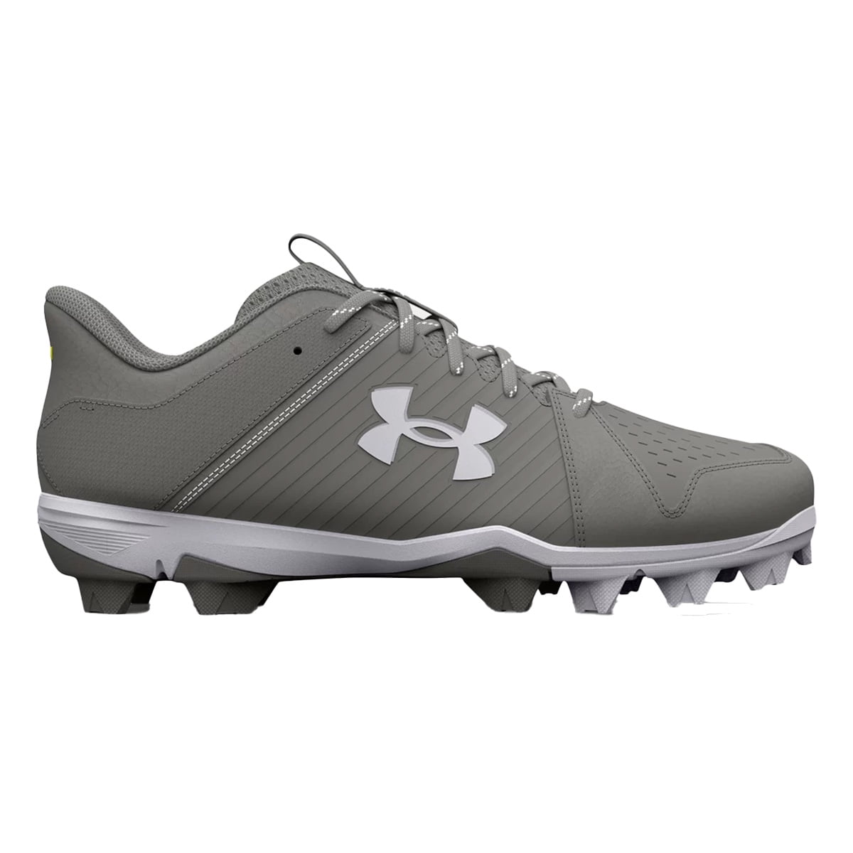 Under Armour Leadoff Low Rubber Molded Baseball Cleats Gray | Gray Size ...