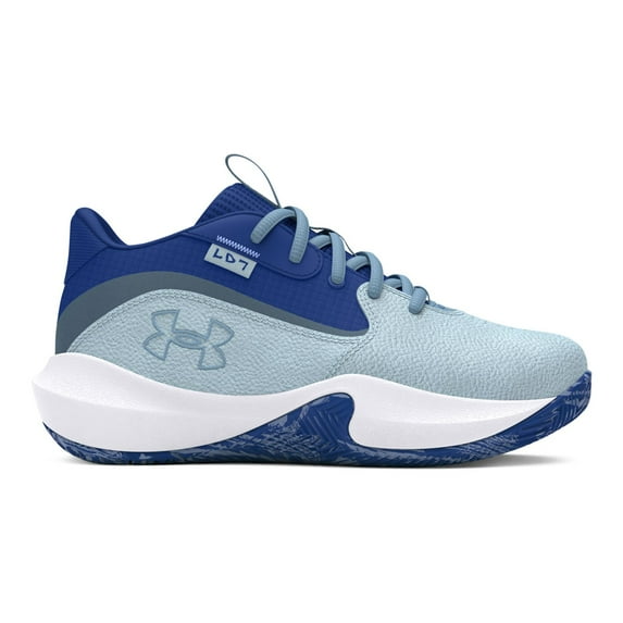 Under Armour Lockdown 7 Little Kids' Basketball Shoes Color: Nimbus Blue Size: 1