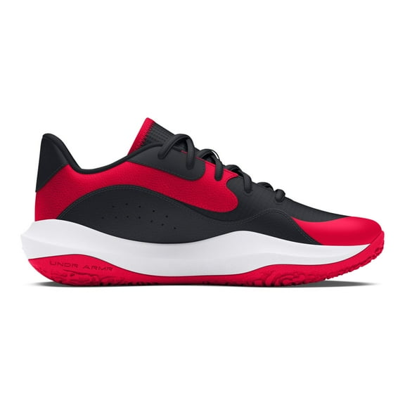Under Armour Lockdown 7 Men's Basketball Shoes Color: Black Red Size: M8W9.5