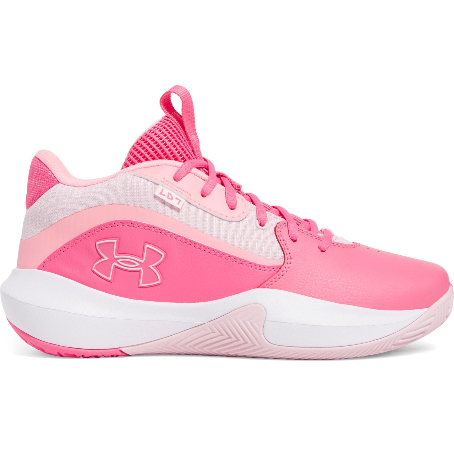 Under Armour Lockdown Men's Basketball Shoes Color: Super Pink
