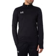 thumbnail image 1 of Under Armour Logo Track Mid Layer Top, Black, 1 of 8