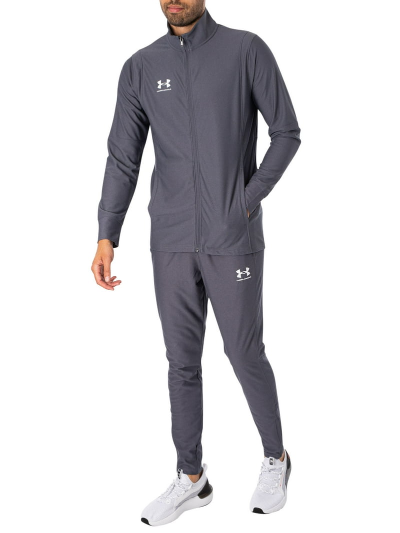 Under Armour Logo Tracksuit, Grey - Walmart.com