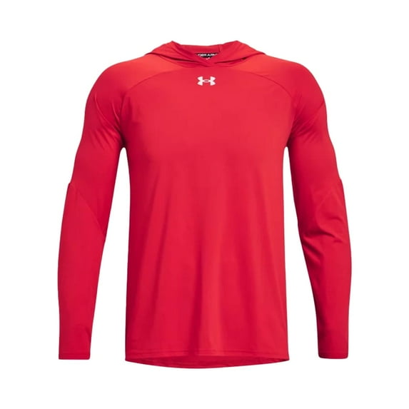 Under Armour Long Sleeve Hoody Red LG