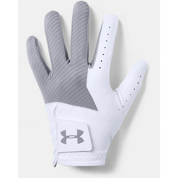Under Armour Medal Golf Glove Regular White/Grey Small