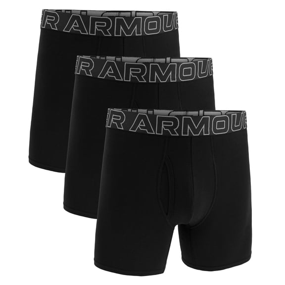 Under Armour Men Boxer Shorts Cotton Black M