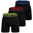 thumbnail image 1 of Under Armour Men Boxer Shorts Cotton Black Xl, 1 of 9