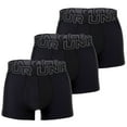 thumbnail image 1 of Under Armour Men Boxer Shorts Polyester Black S, 1 of 3