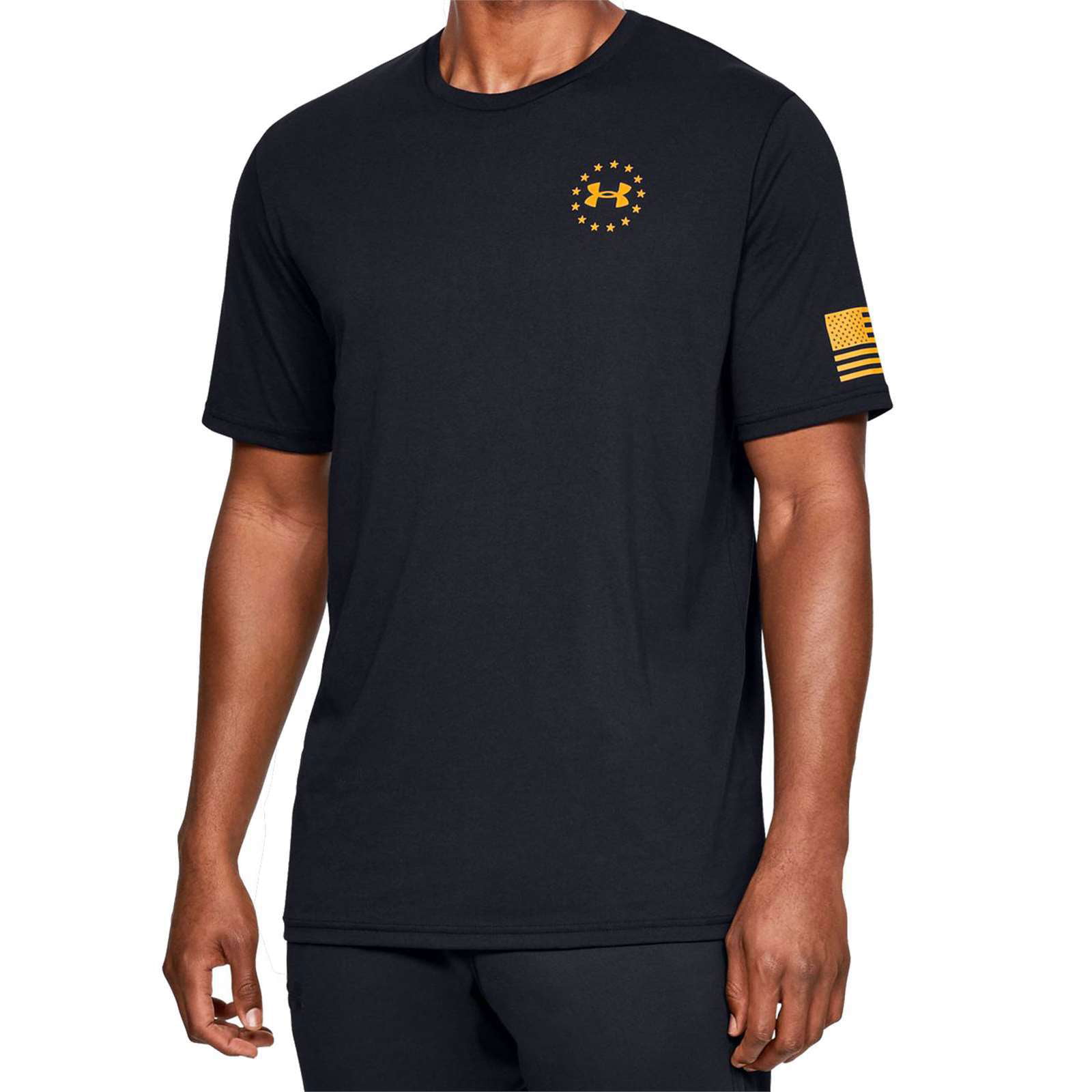Under Armour Men's Tech Freedom Short Sleeve T-Shirt - Black, XL