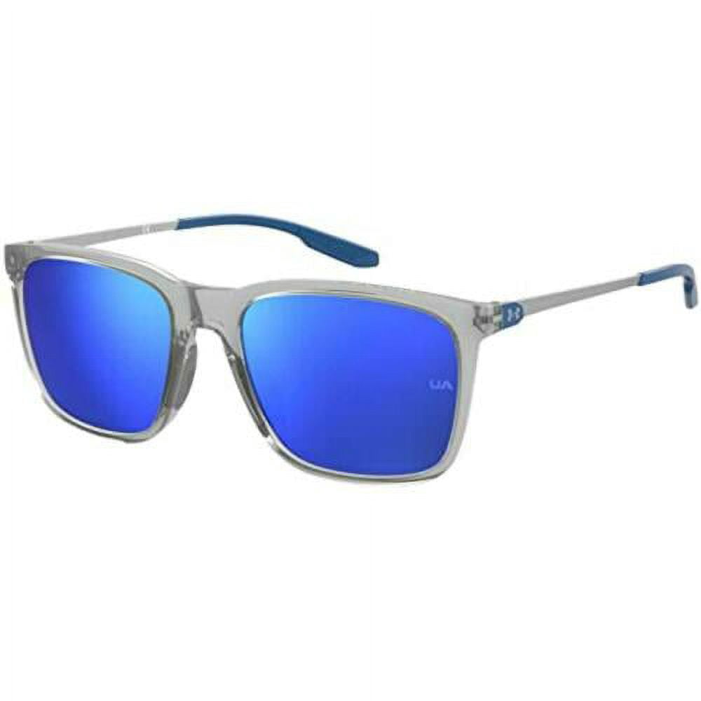 Under Armour Reliance Crystal Grey Soft Square Sunglasses - 063M Z0