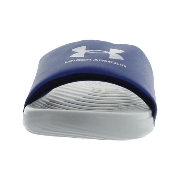 Under Armour Men's Ansa Fix Slide Sandal Halo Gray/Royal/Halo Gray - 3023761-105