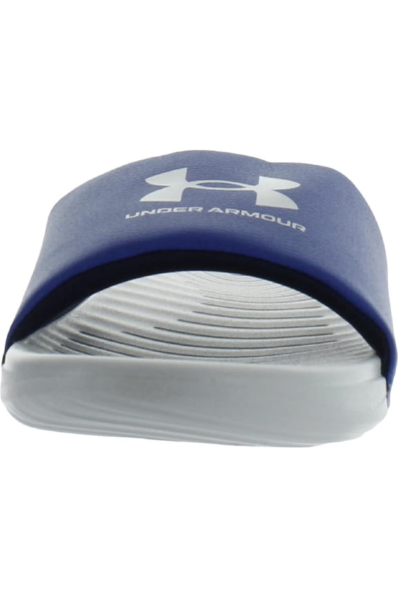 Men's Ansa Fix Slide Sandal Halo Gray/Royal/Halo Gray - 3023761-105