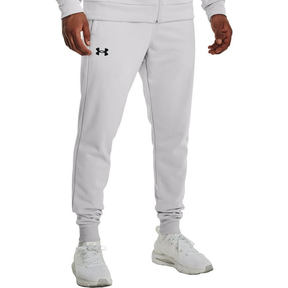 Under Armour Men's Armour Fleece Joggers (Halo Gray/Black, 4XLT)