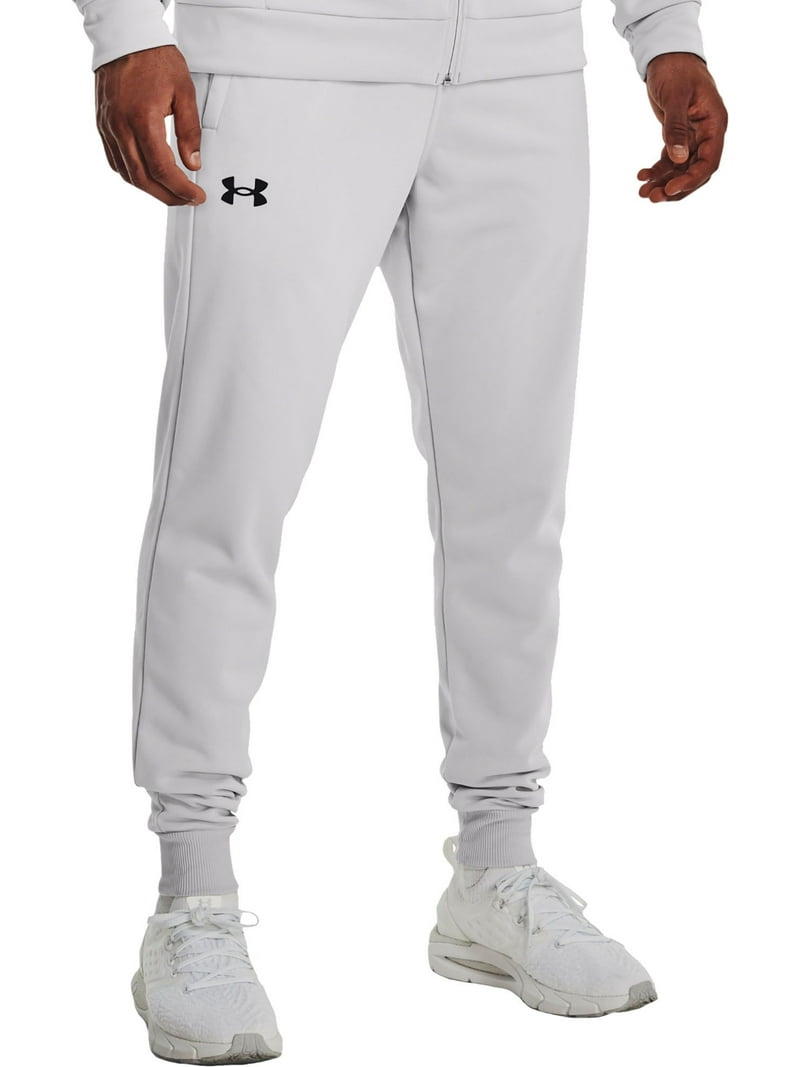 Men's Under Armour Fleece Joggers Color: Halo Gray Black Size: XL