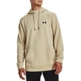 thumbnail image 1 of Under Armour Men's Armour Fleece Twist Hoodie (Khaki Base, 3XLT), 1 of 3