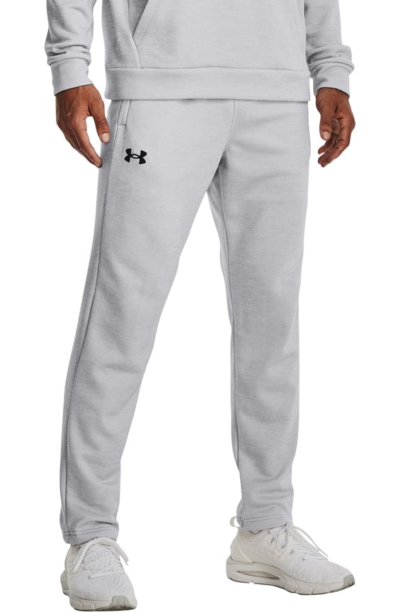 Men's Armour Fleece Twist Sweatpants (Halo Gray, S)