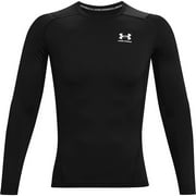 Under Armour Men's Armour HeatGear Compression Long-Sleeve Tee , Black, Medium