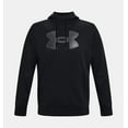 thumbnail image 1 of Under Armour Men's Big Logo Fleece Hoodie Black MD, 1 of 2