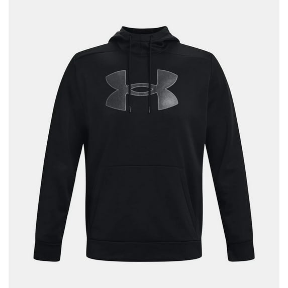 Under Armour Men's Big Logo Fleece Hoodie Black MD