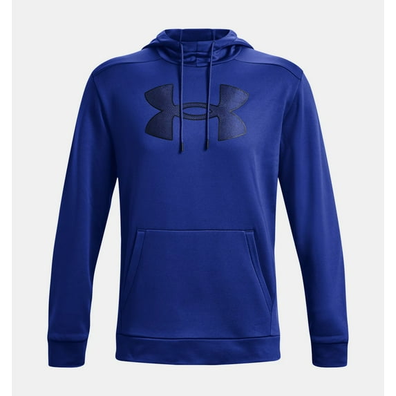 Under Armour Men's Big Logo Fleece Hoodie Royal LG