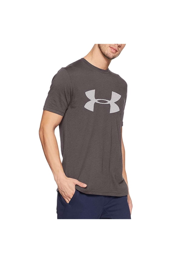 Men's Big Logo Short Sleeve Super Soft T-Shirt (Graphite/White 019, XXL)