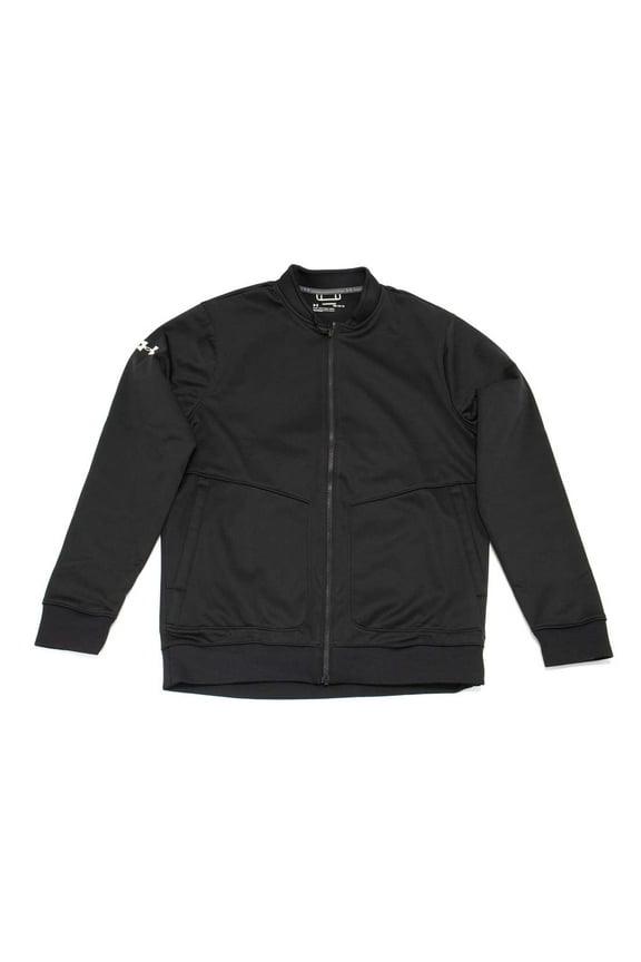 Men's Bomber Jacket, Black,L - US