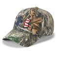 thumbnail image 1 of Under Armour Men's Camo Big Flag Logo Hat Cap Realtree Edge/Scribe Blue OS 1300488-991, 1 of 2