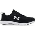 thumbnail image 1 of Under Armour Men's Charged Assert 9 Running Shoe 3024590 Black/White 9, 1 of 5